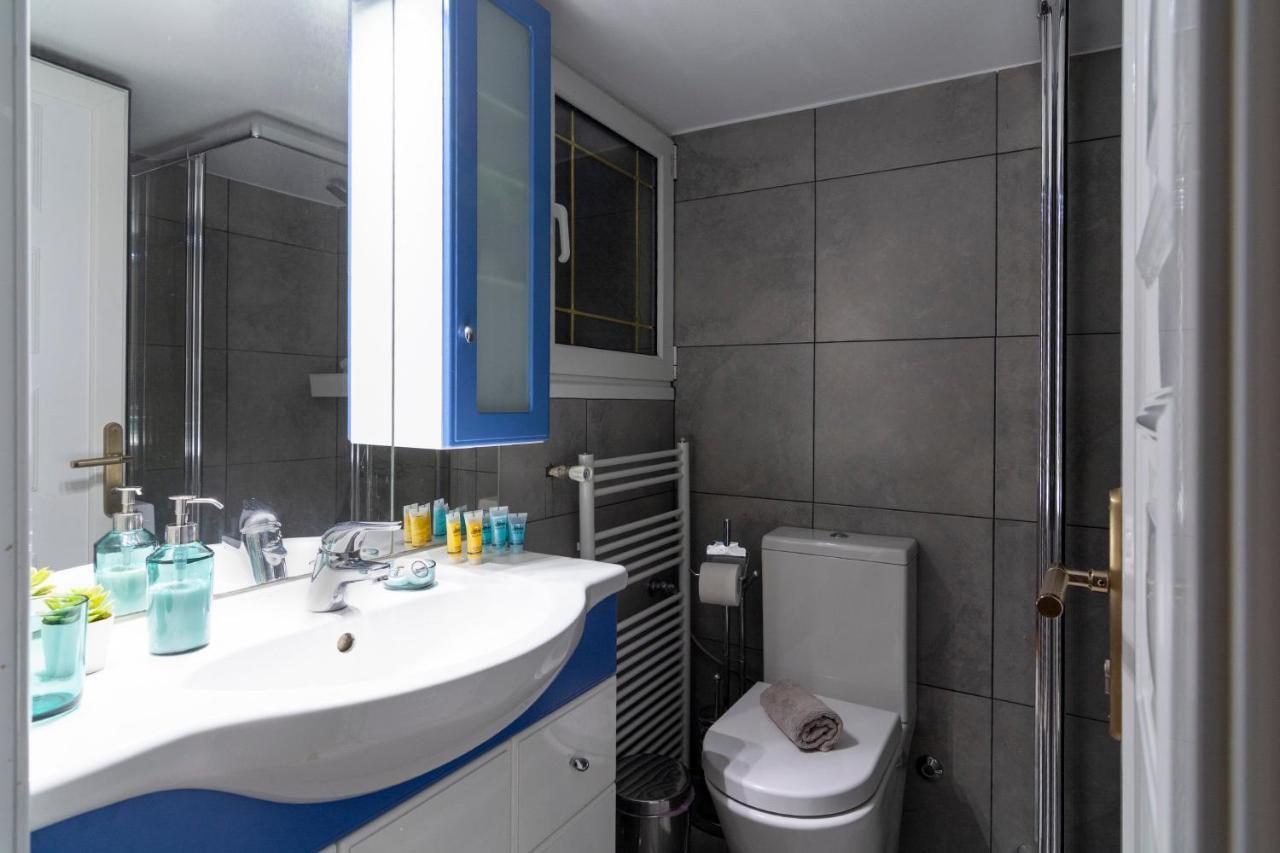 Modern 2Bd Apt In Athens , 3-Min Metro Экстерьер фото